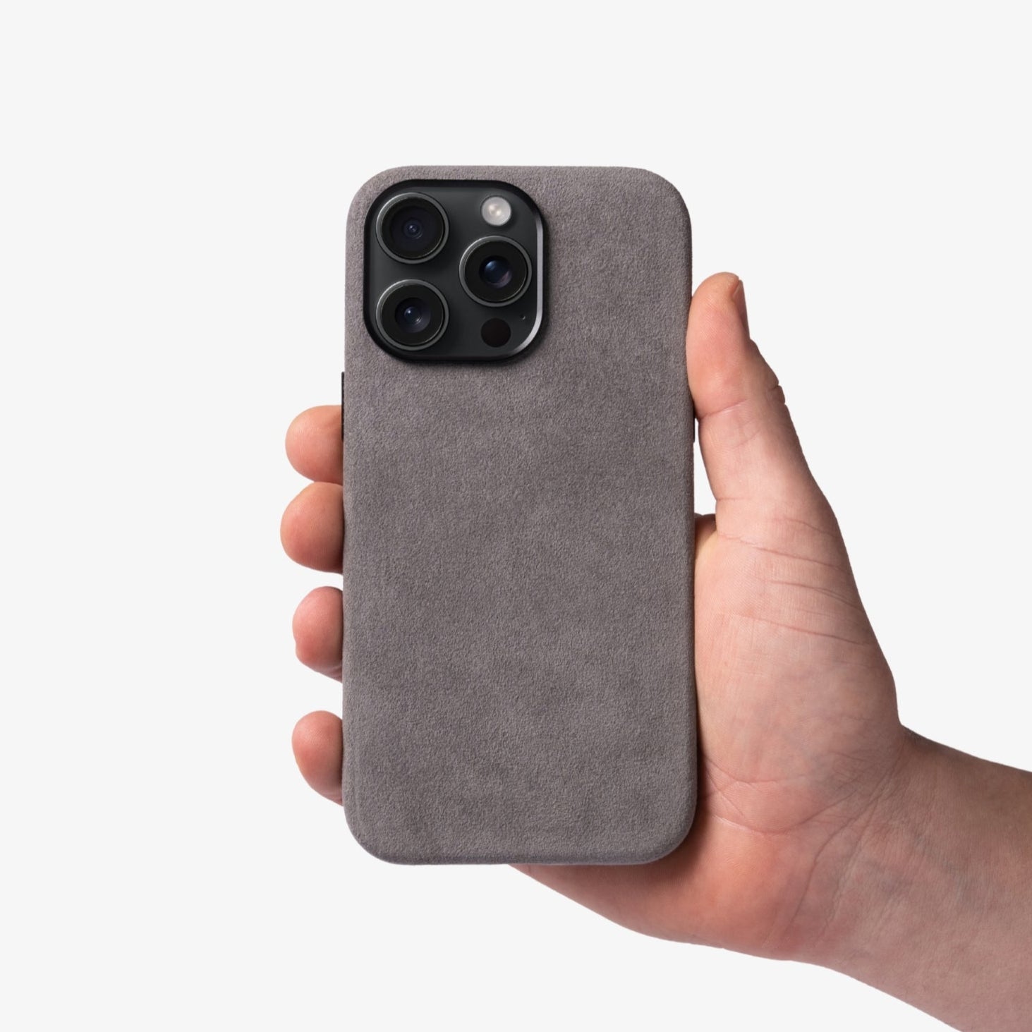 Alcantara® iPhone Case - Nardo Grey