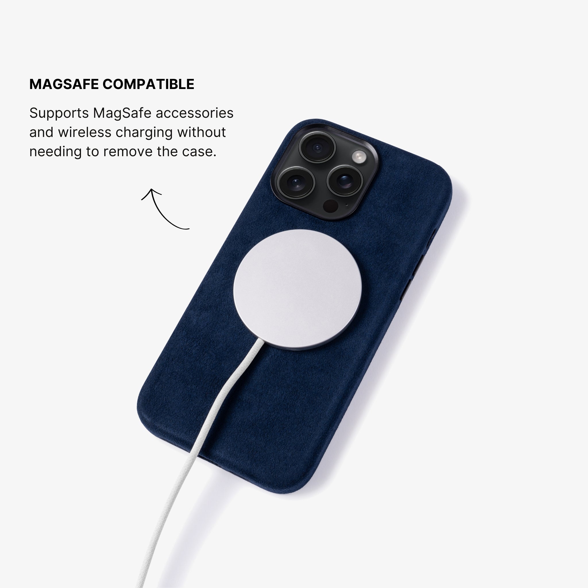 Alcantara® iPhone Case - Navy