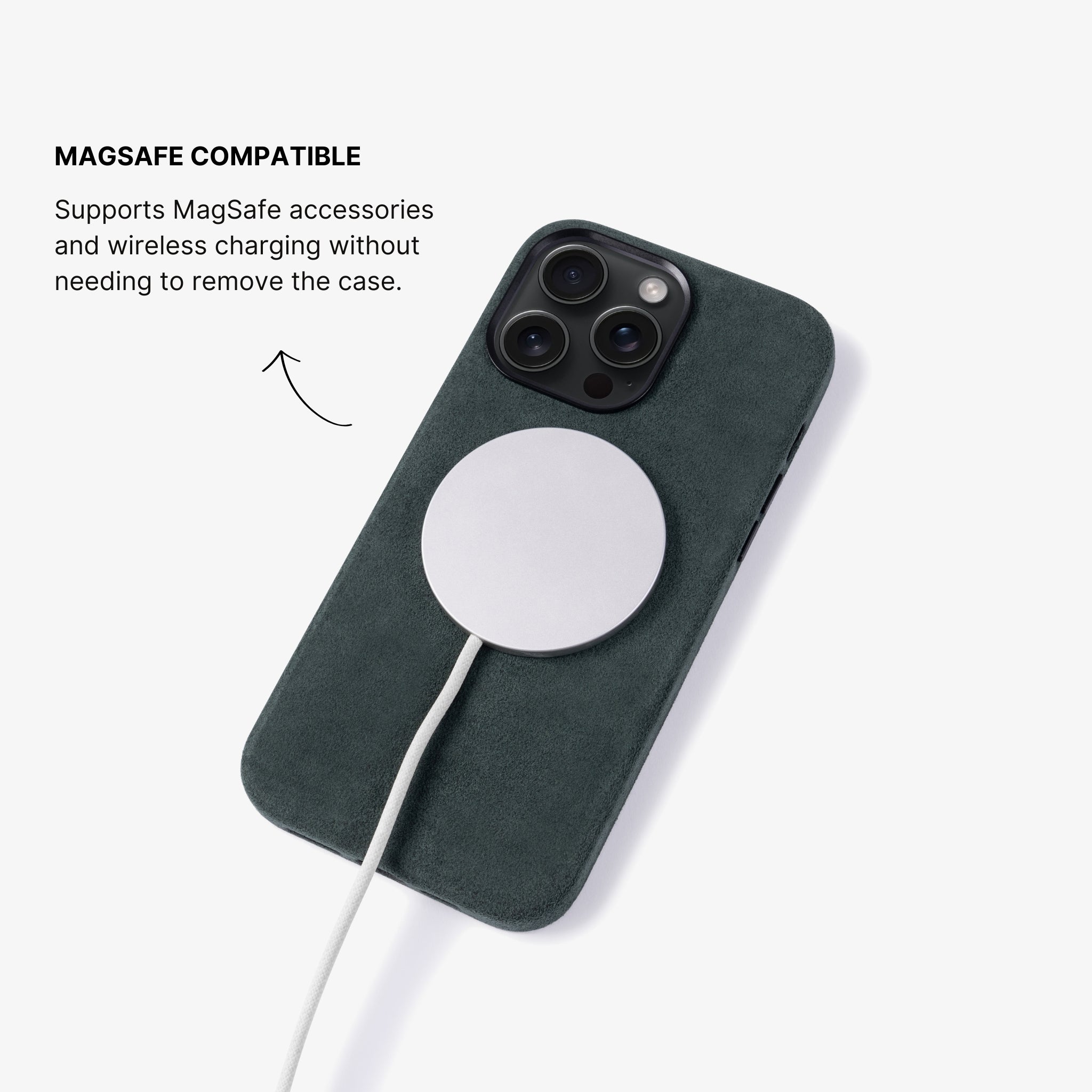 Alcantara® iPhone Case - Racing Green