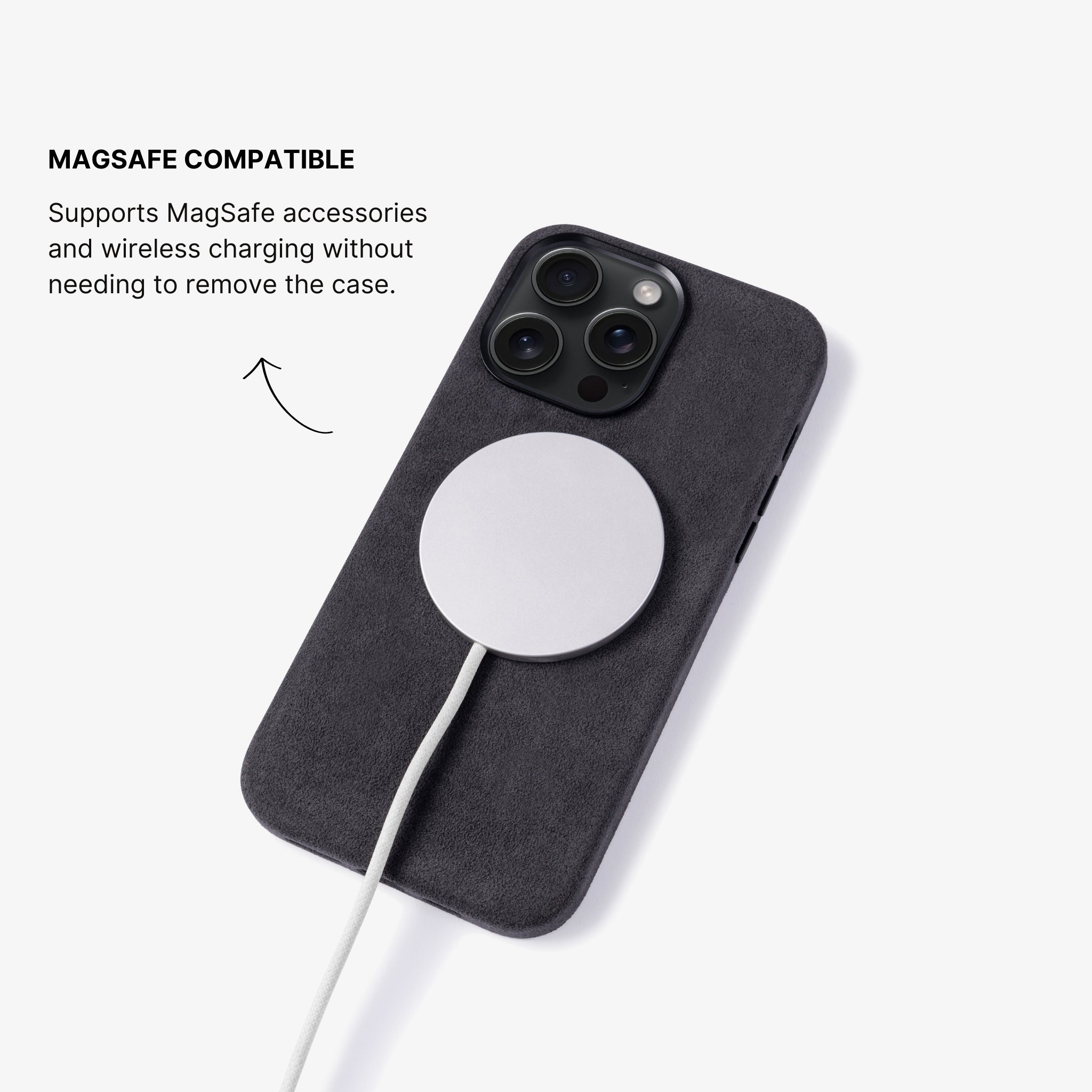 Alcantara® iPhone Case - Space Grey