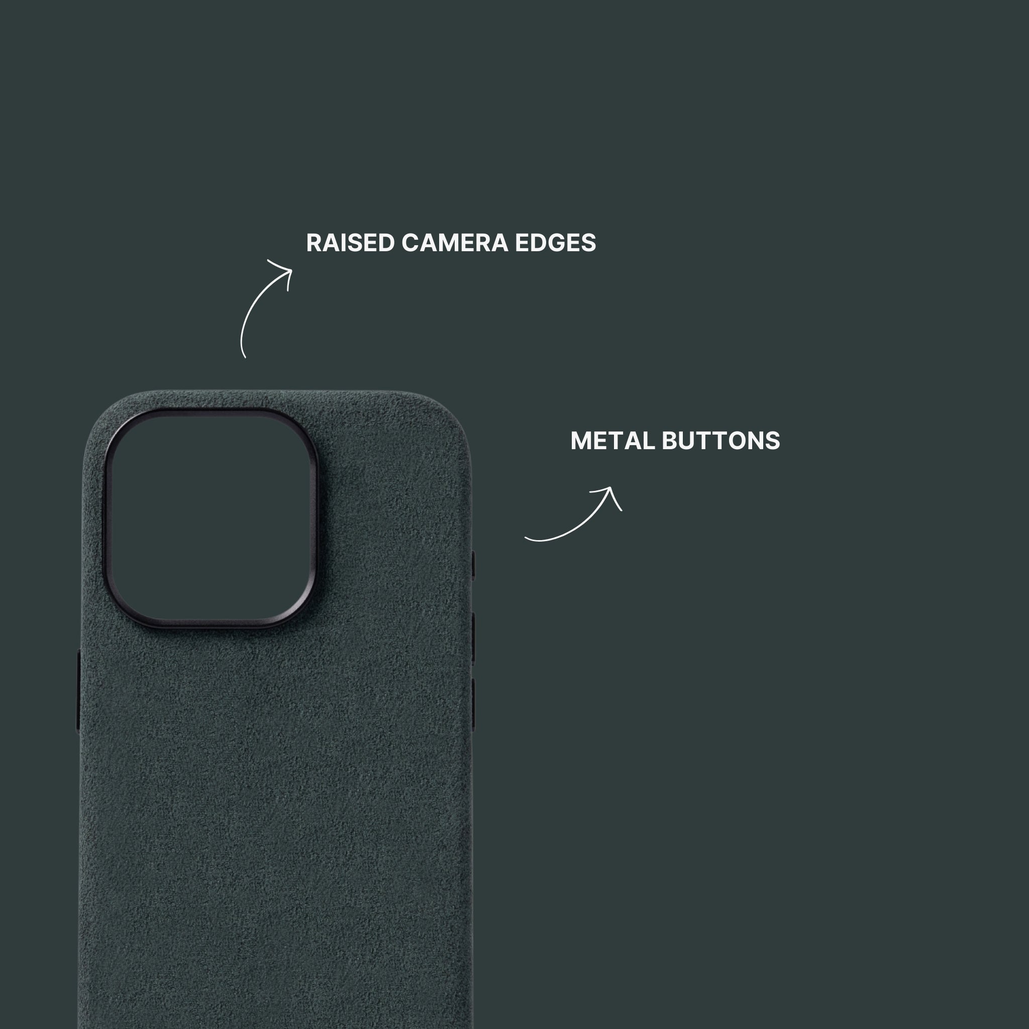 Alcantara® iPhone Case - Racing Green
