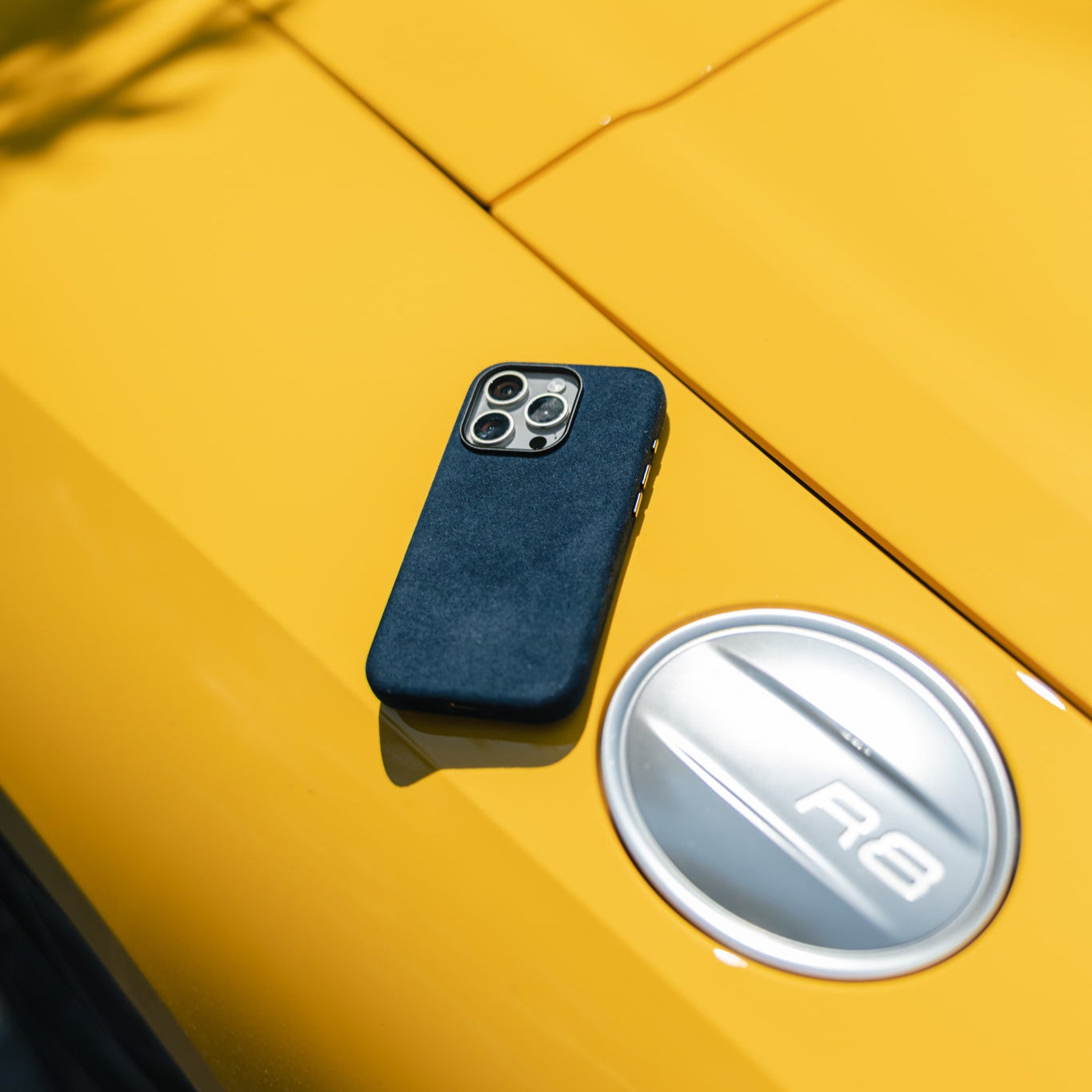 Alcantara® iPhone Case - Navy