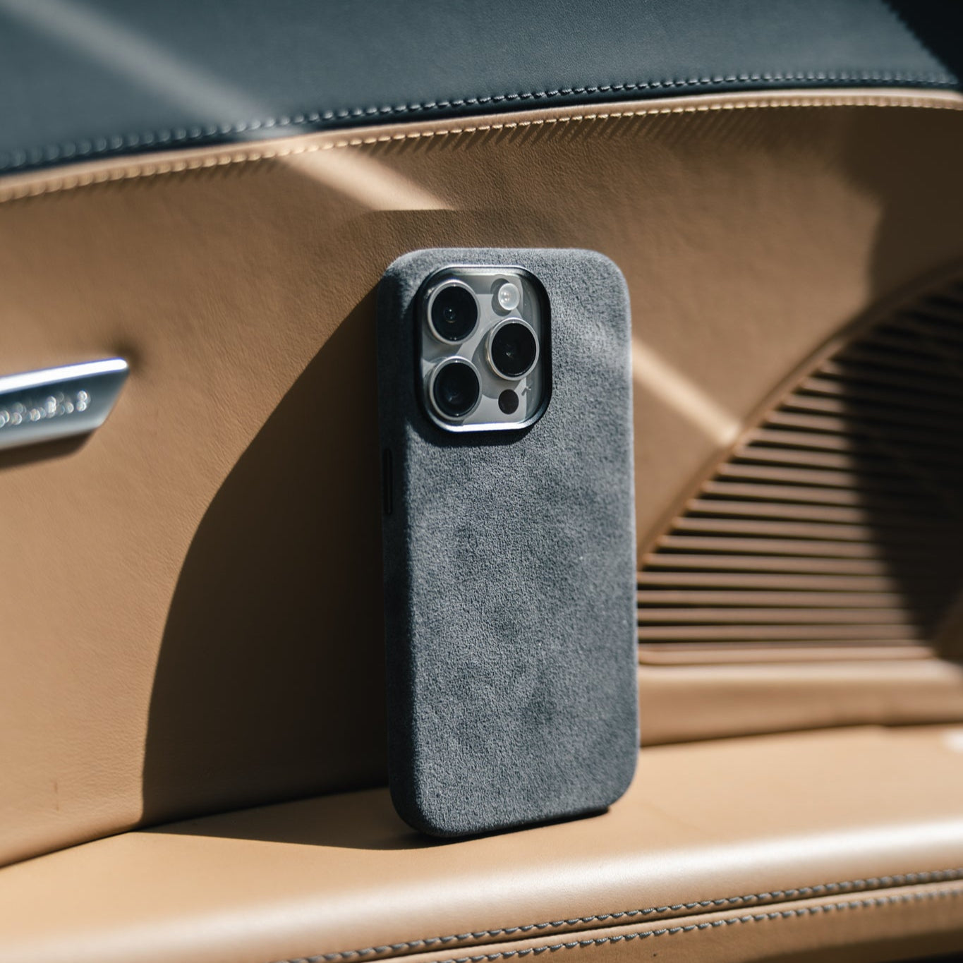 Alcantara® iPhone Case - Space Grey