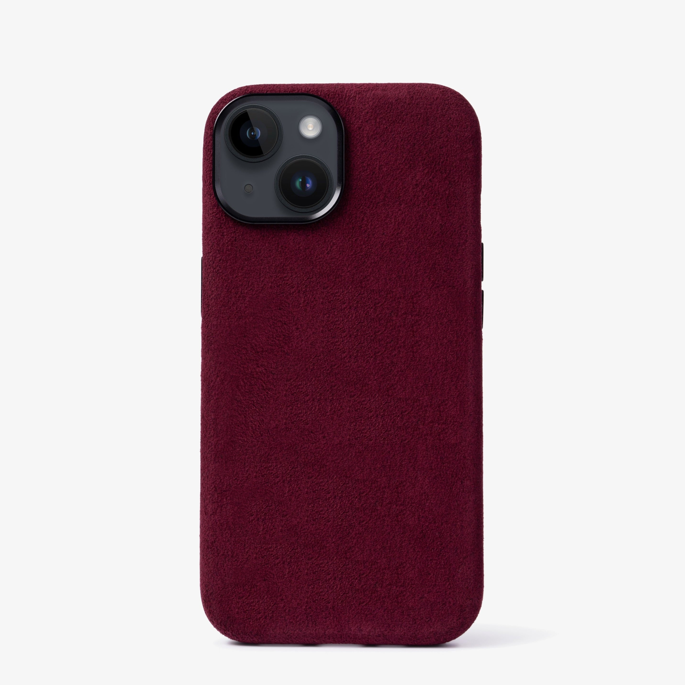 Alcantara® iPhone Case - Wine Red