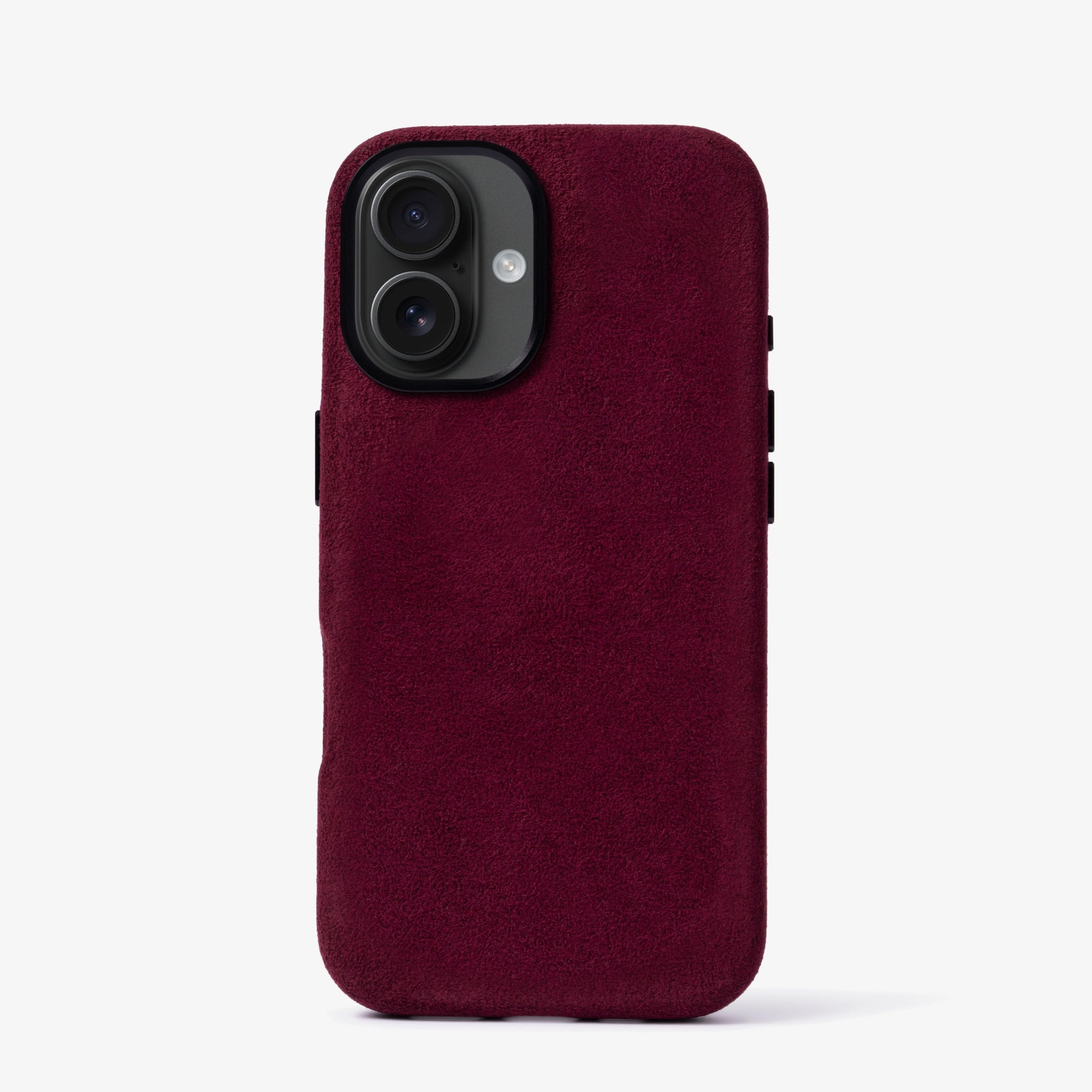 Alcantara® iPhone Case - Wine Red
