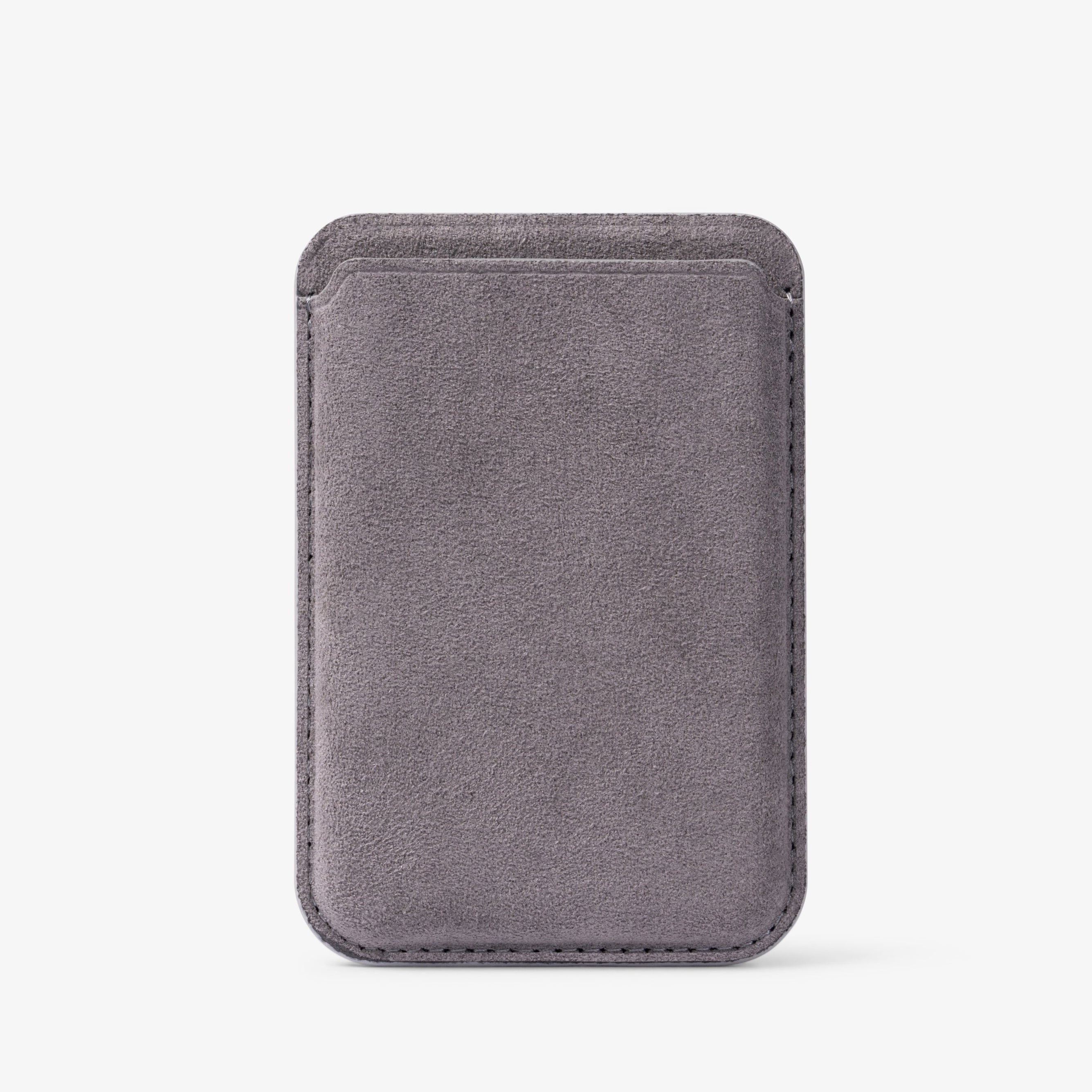 Alcantara® MagSafe Wallet - Nardo Grey